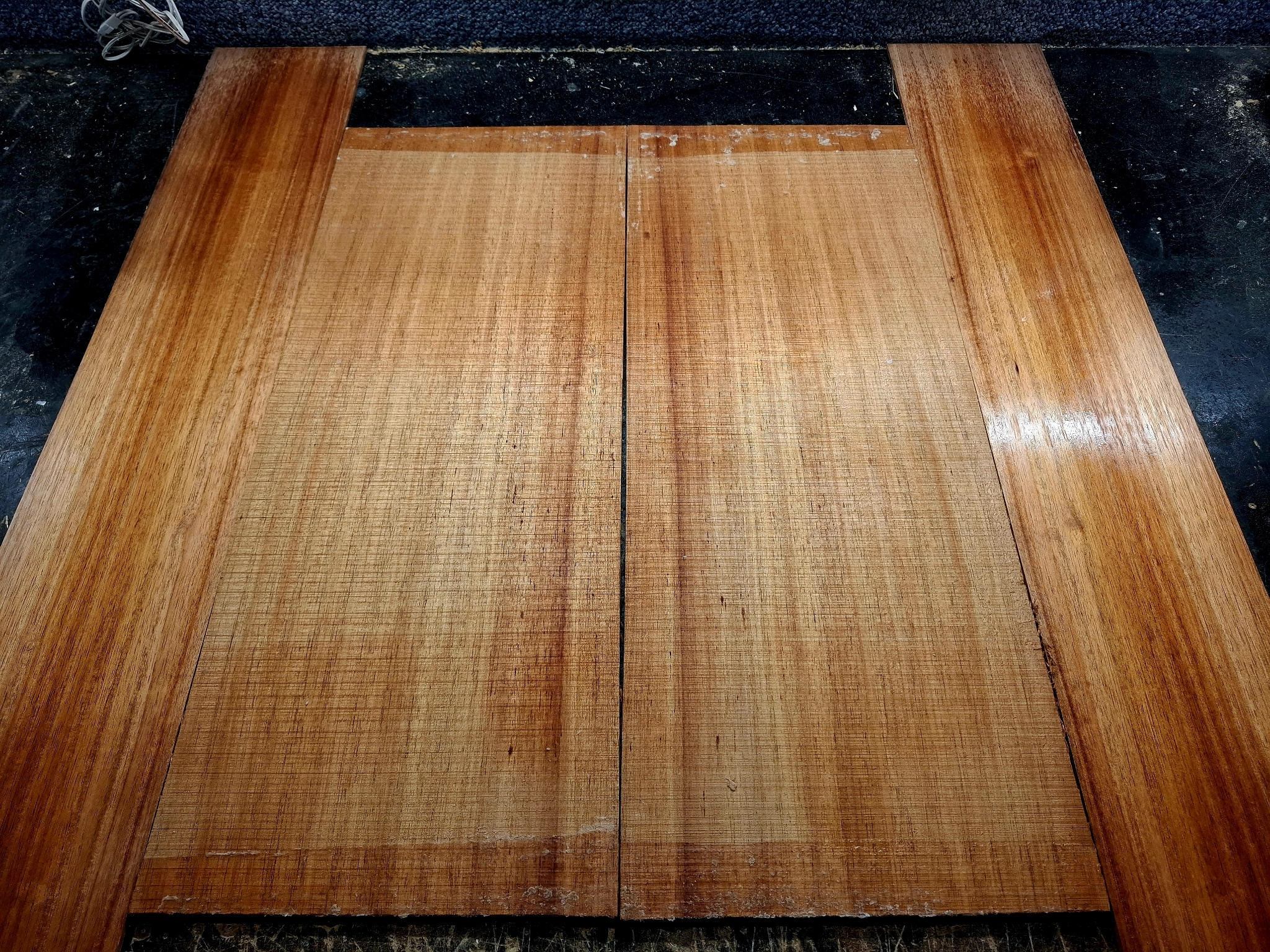 Australian Blackwood Back and Sides Set 12195