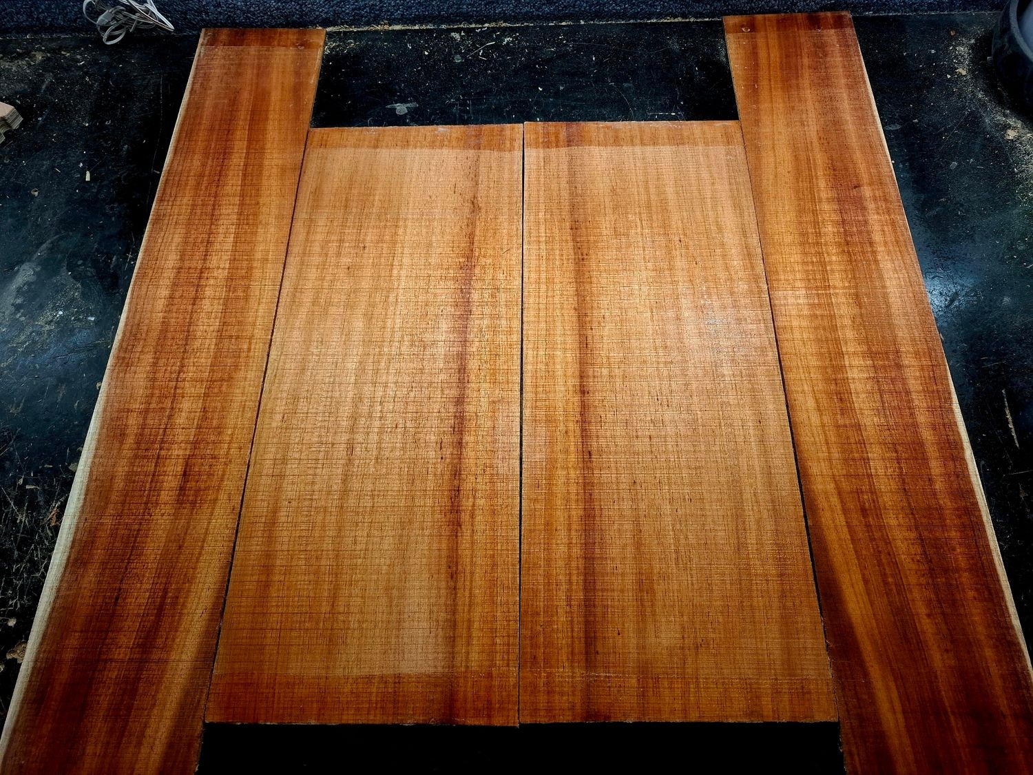 Australian Blackwood Back and Sides Set 12196 Australian Blackwood Back and Sides Set 12196