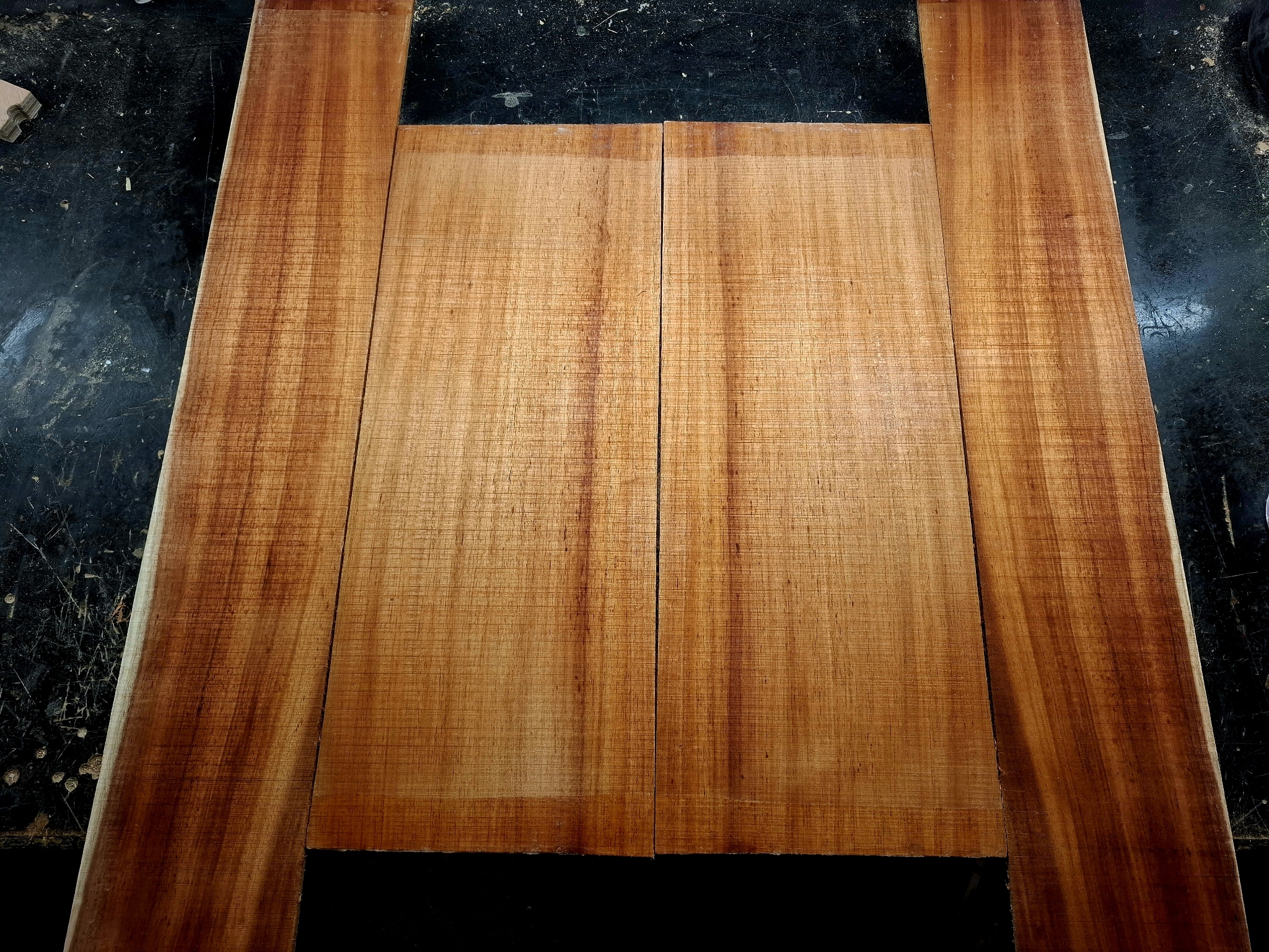 Australian Blackwood Back and Sides Set 12196