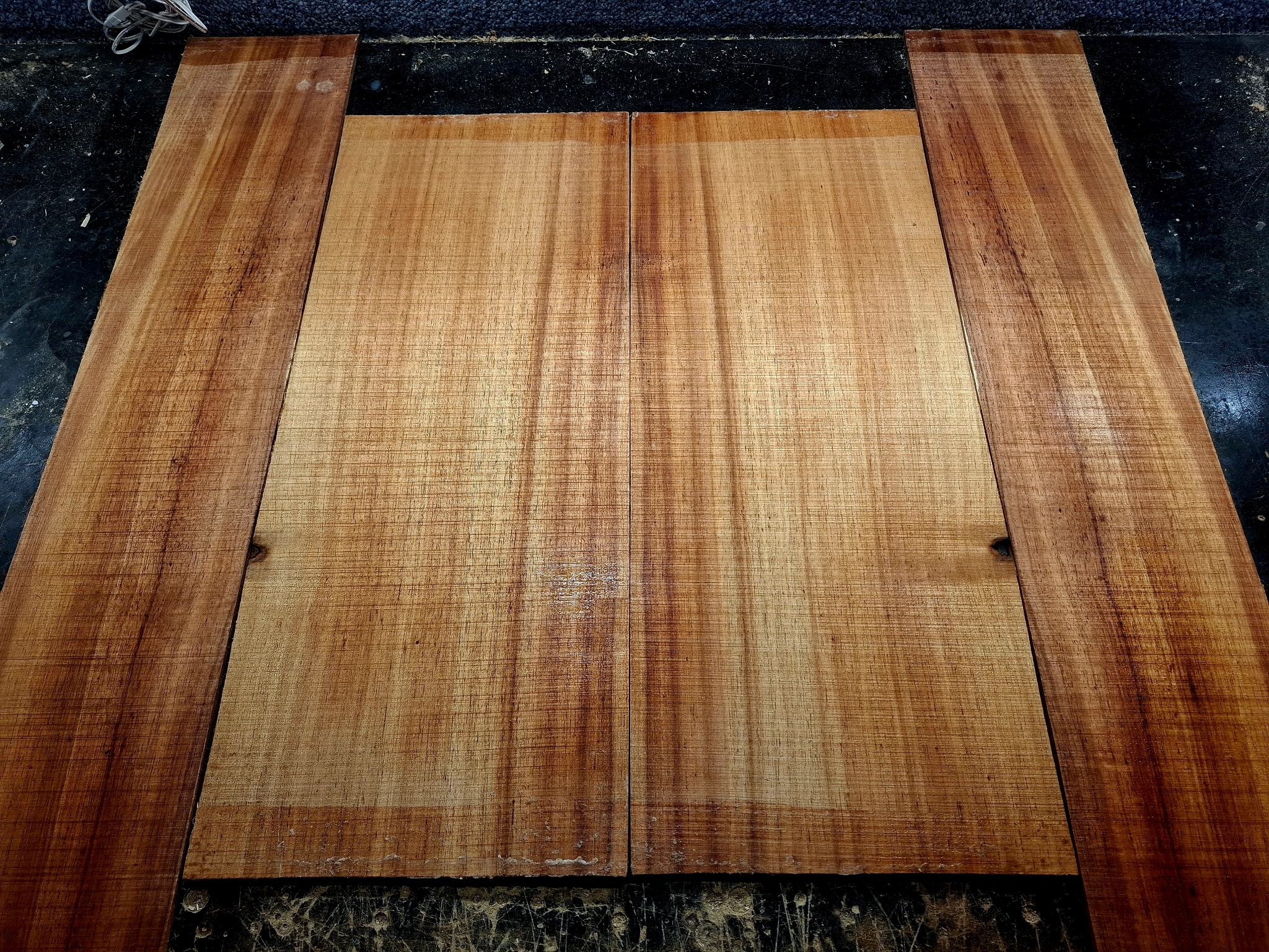 Australian Blackwood Back and Sides Set 12197