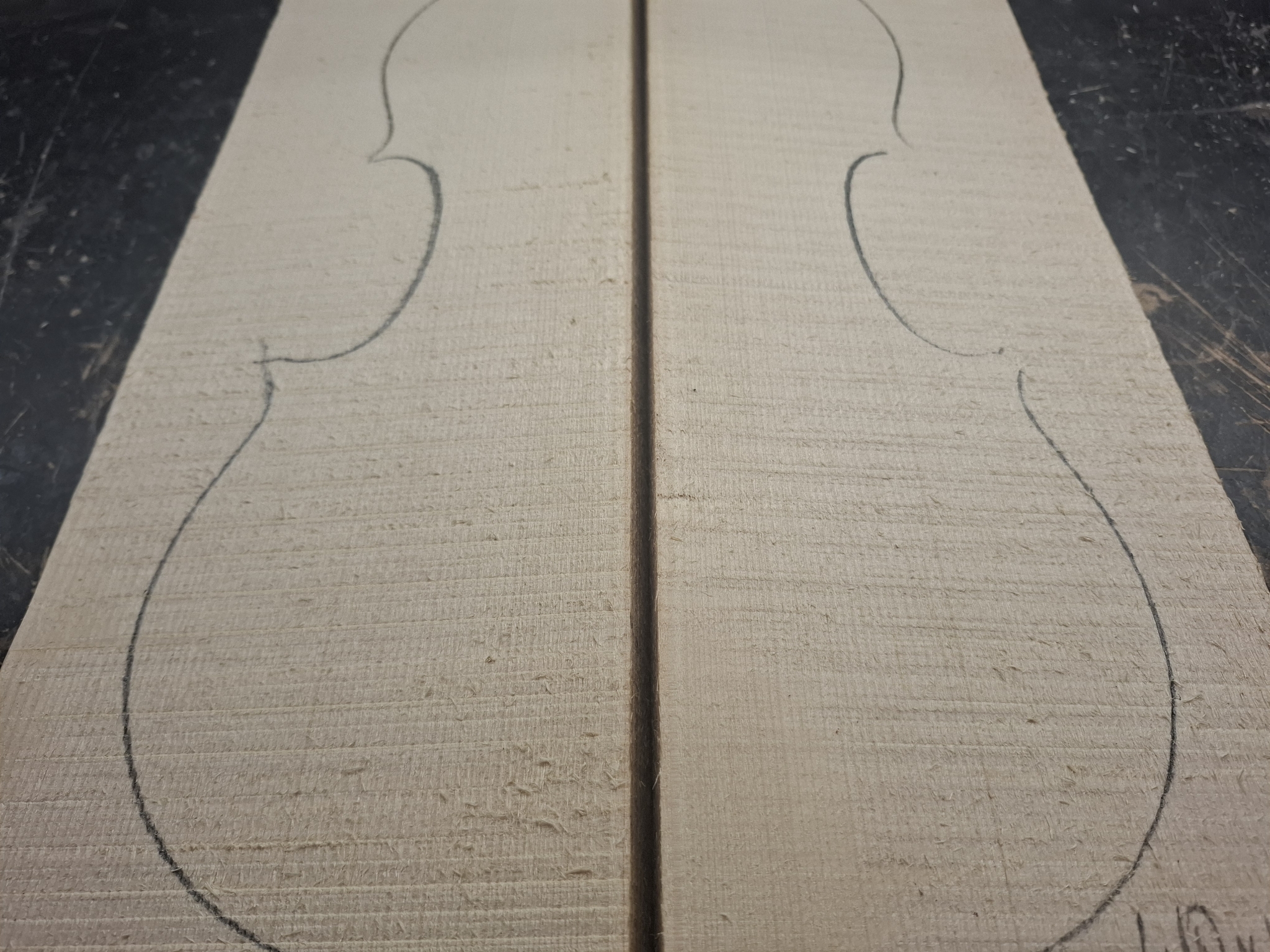 European Spruce Violin Wedges A 12202