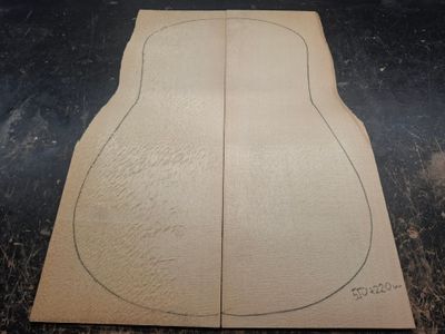 Engelmann Spruce AAA Western Soundboard 12205