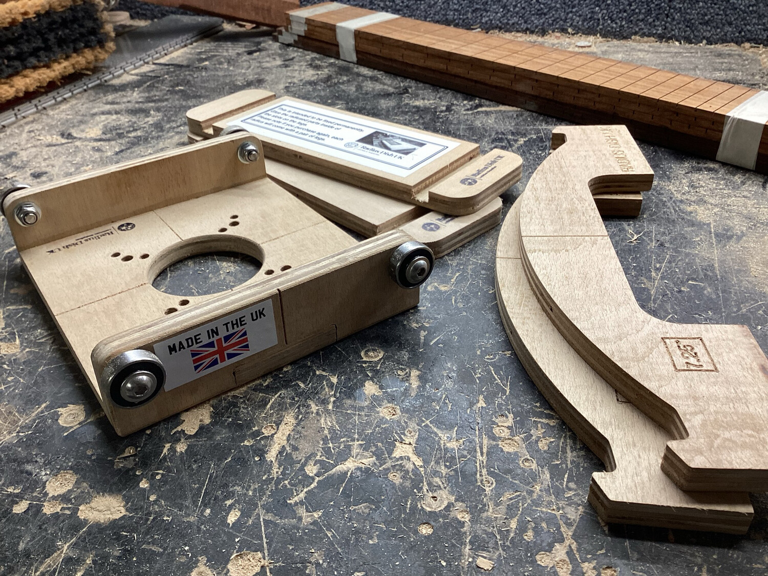 Fretboard Radius Jig Base With 1 Radius Fretboard Radius Jig Base With 1 Radius