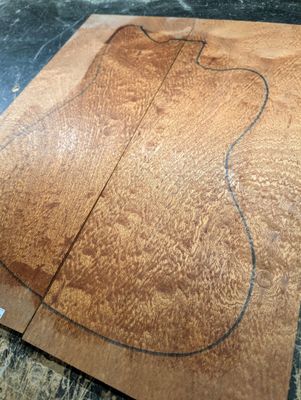 Sapele Pommele Figured Drop Top 802 Sapele Pommele Figured Drop Top 802