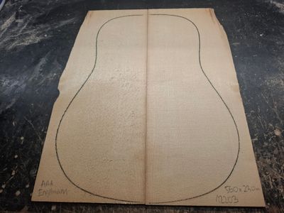 Engelmann Spruce AAA Western Soundboard 12203