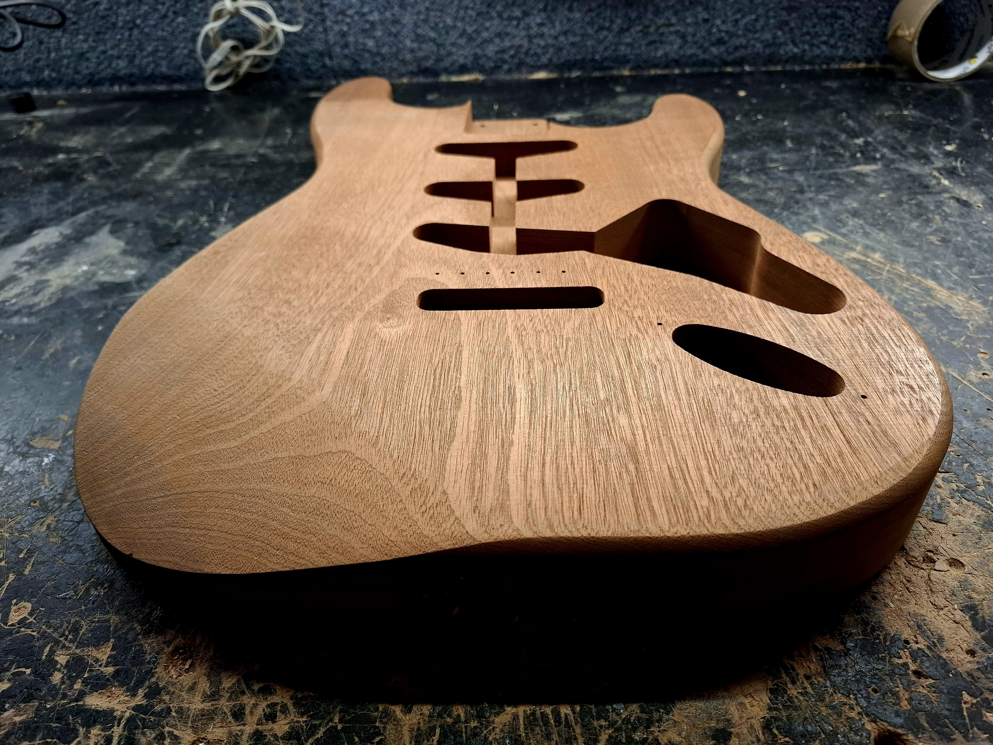 Start Finished Body Sapele One-piece 2.4kg 12204