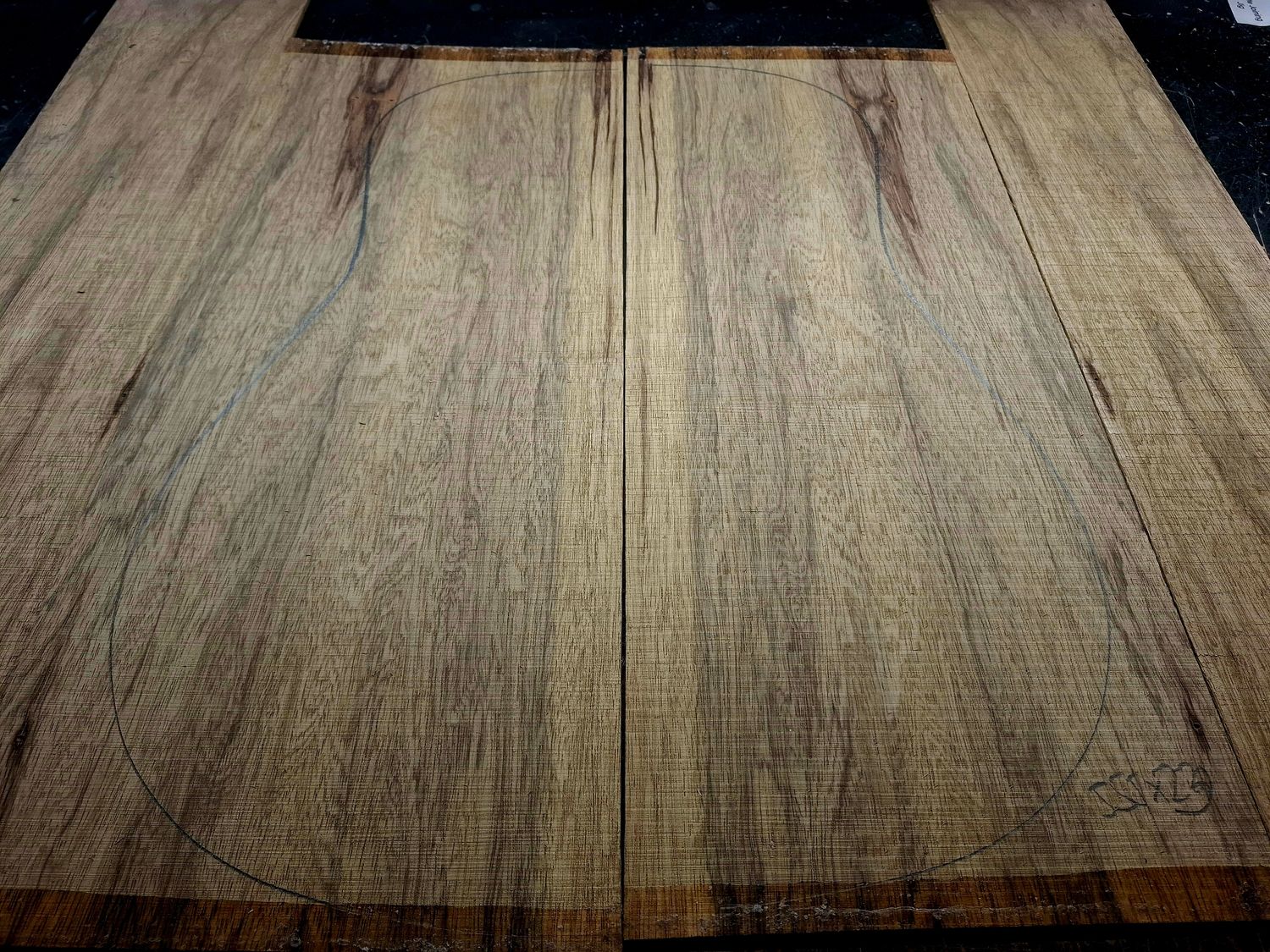 Black Limba Back and Sides 12206