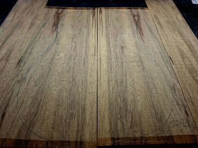 Black Limba Back and Sides 12206