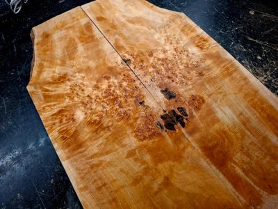 British Burl Alder Drop Top 12207