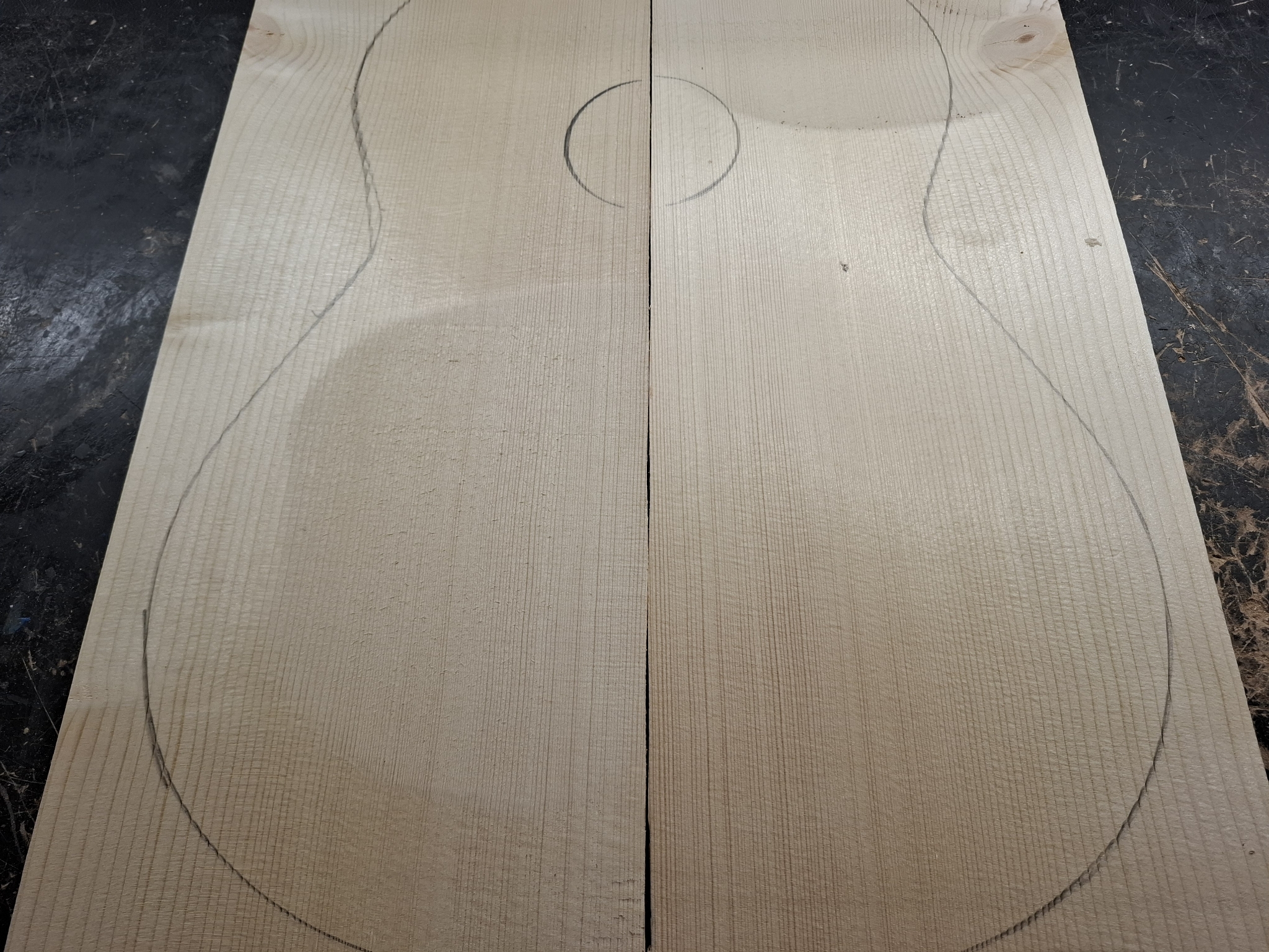 European Spruce Classical Soundboard 12230