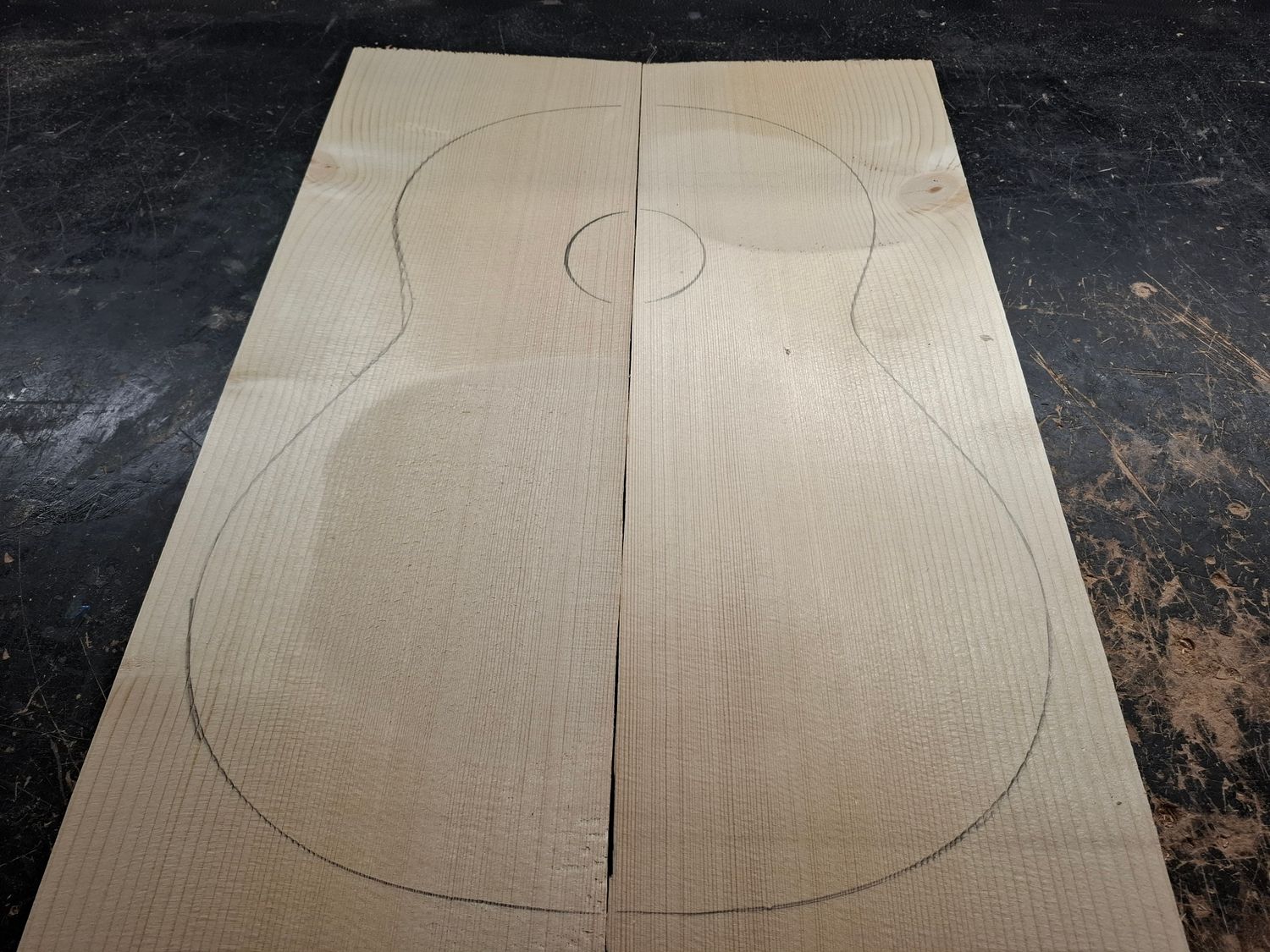 European Spruce Classical Soundboard 12230