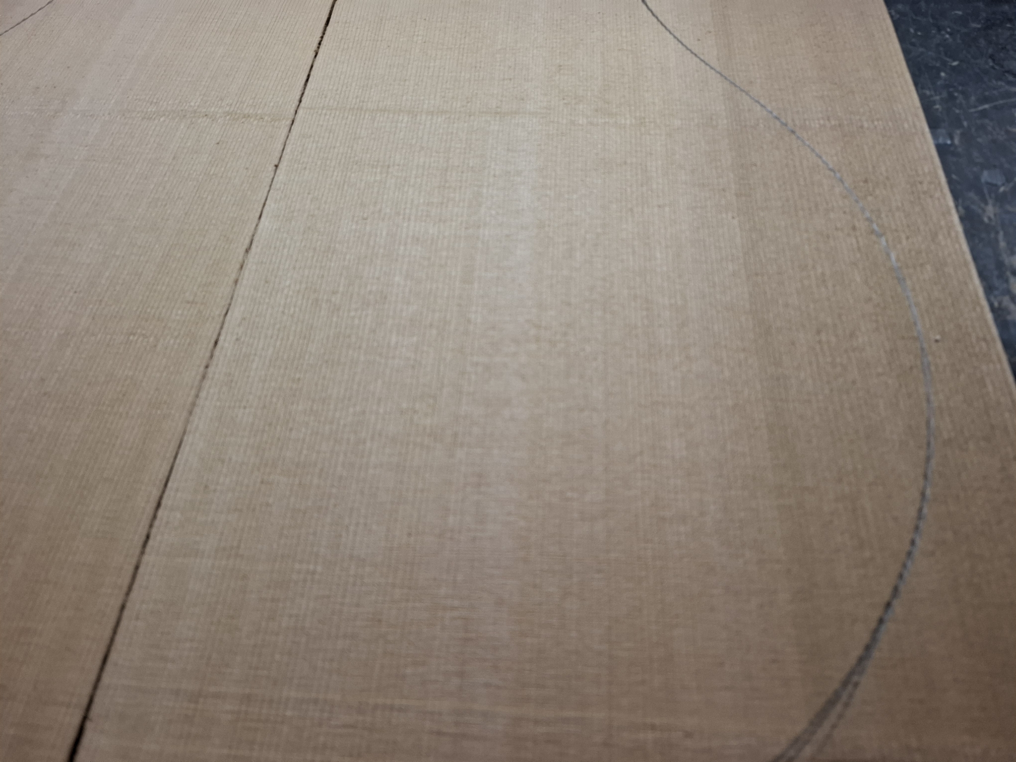 Large Canadian Cedar Soundboard 12231