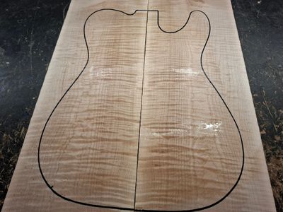 Curly Maple Drop Top 12233