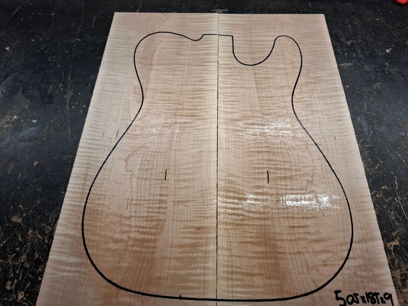 Curly Maple Drop Top 12234