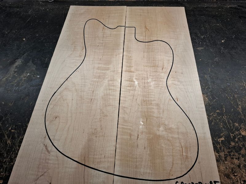 Curly Maple Drop Top 12236