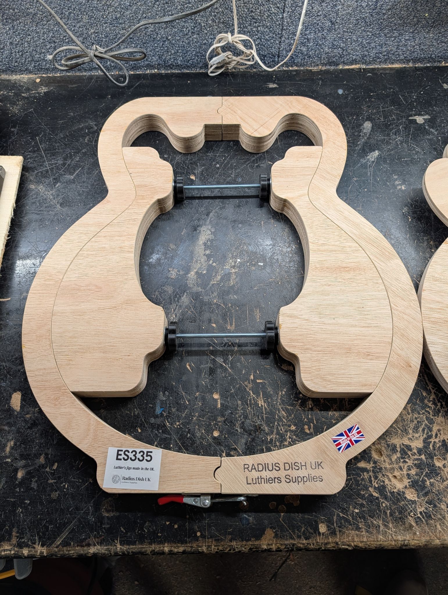 ES335 Guitar Making Mould & Soundboard Template