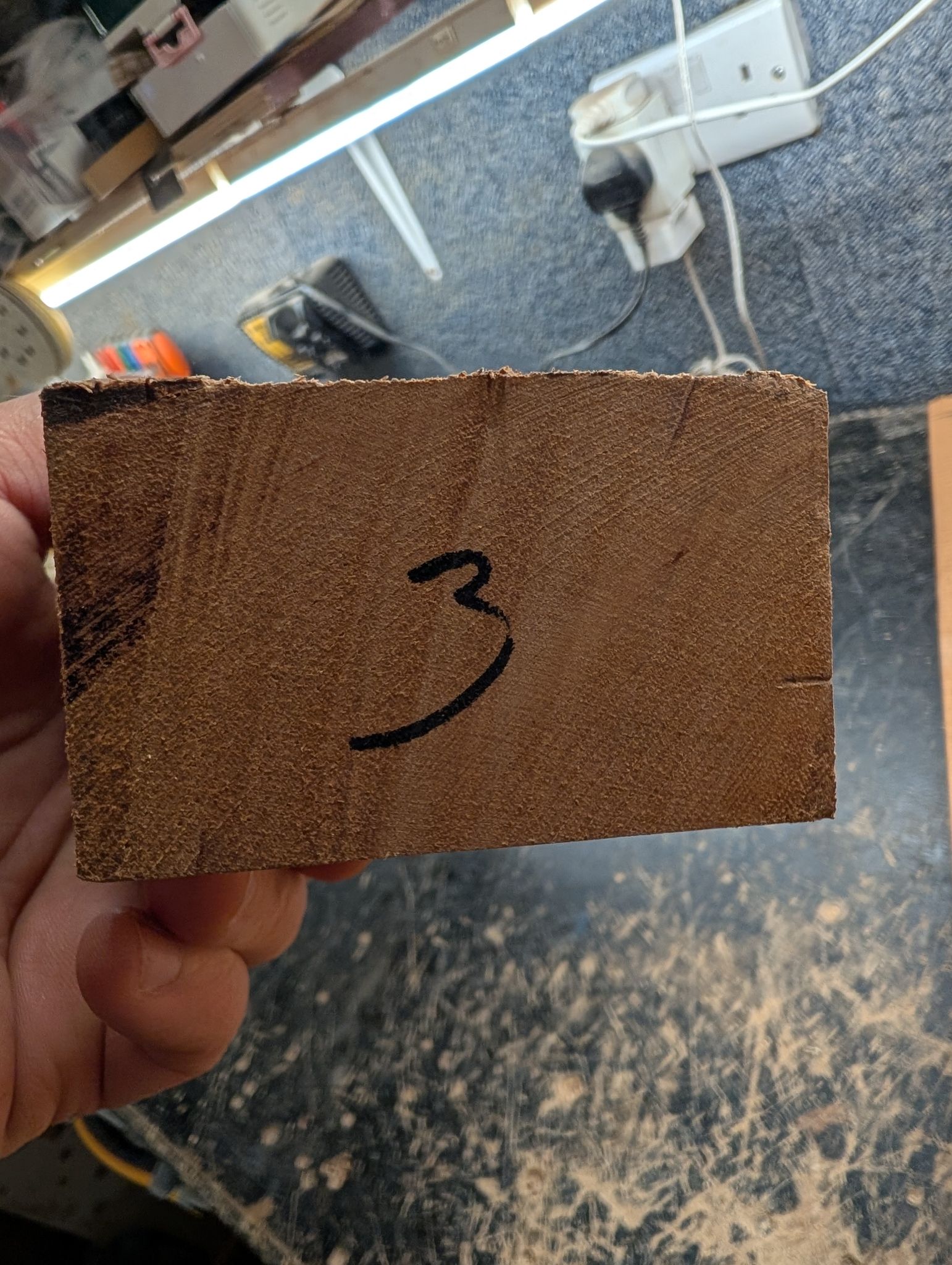 African Mahogany LP Neck Blank 12243