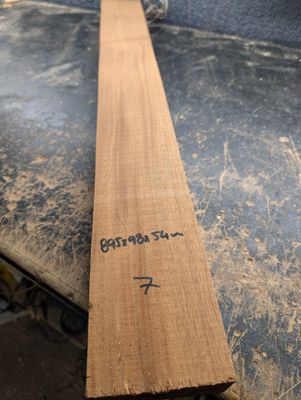 African Mahogany Large 2" Neck Blank 12248