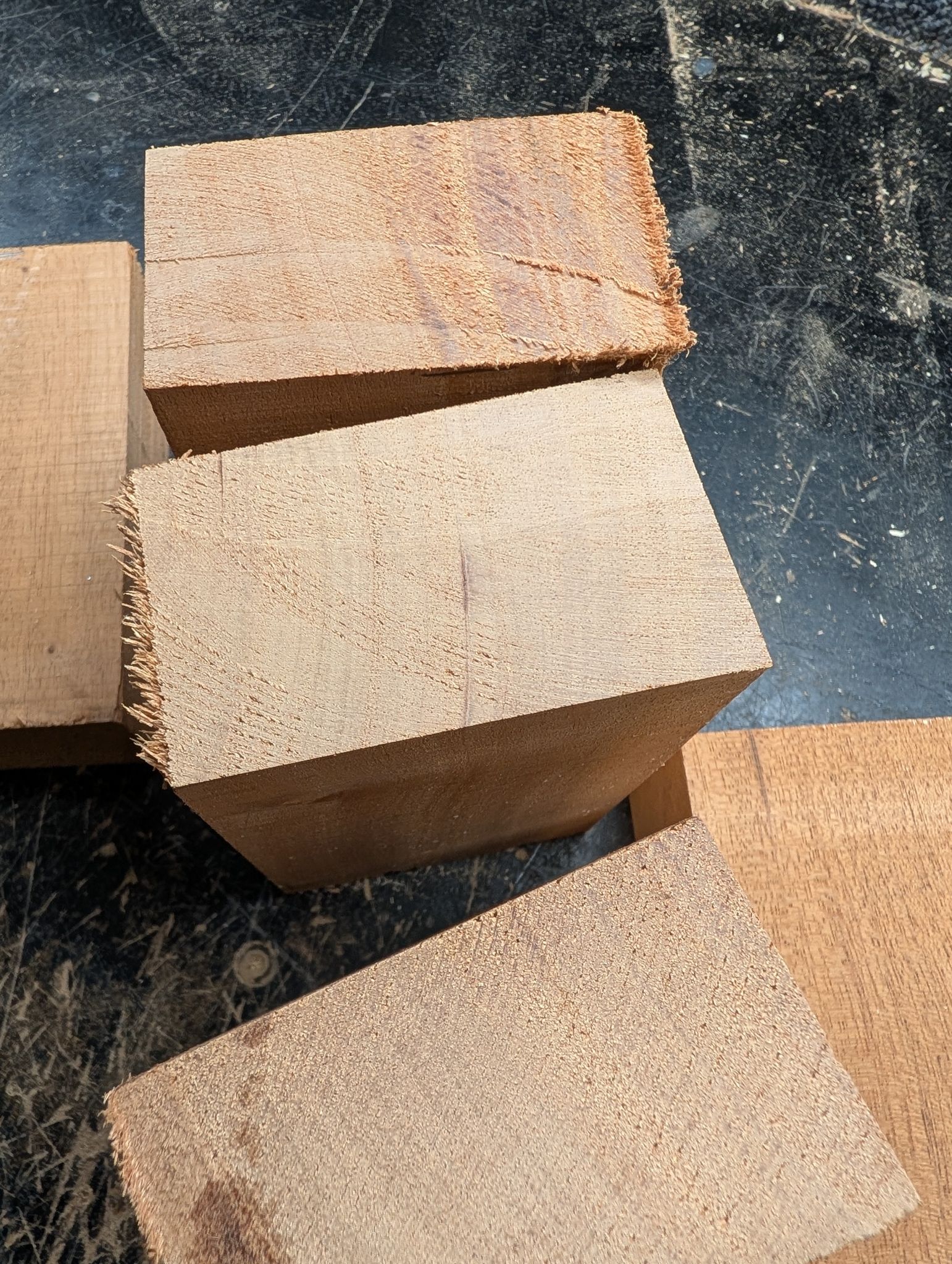 African Mahogany Heel | Tail | Neck Block 12251