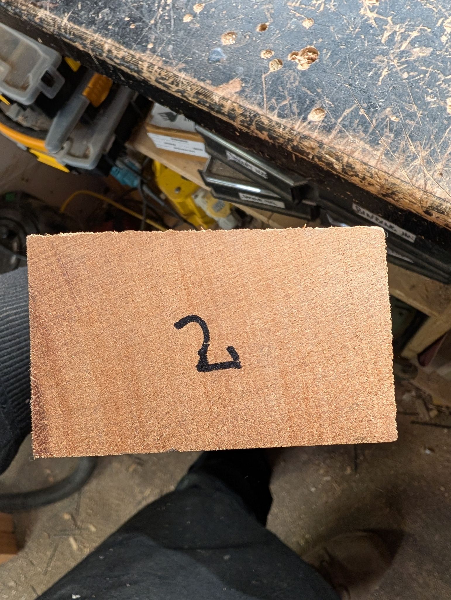 African Mahogany LP Neck Blank 12244