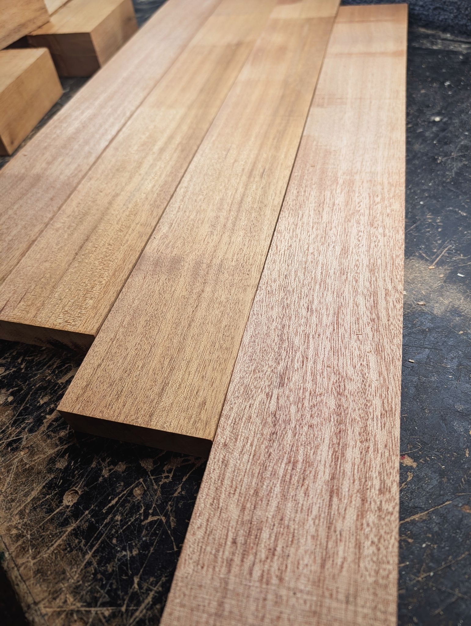 African Mahogany Neck and Heel | Acoustic Guitar | Classical Guitar | 12249