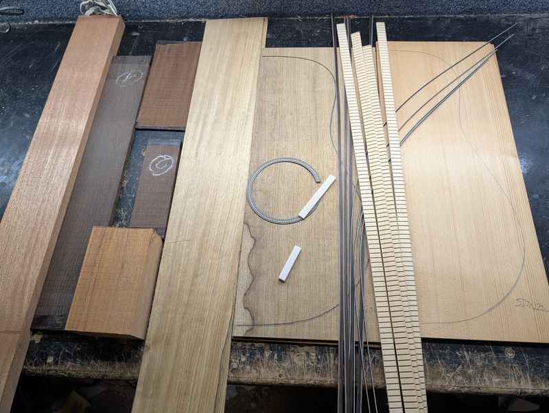 Tonewood & Accessories Kit Korina | Torrefied Englemann Spruce 12274