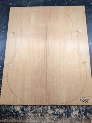 Torrefied Englemann Spruce Soundboard 12285