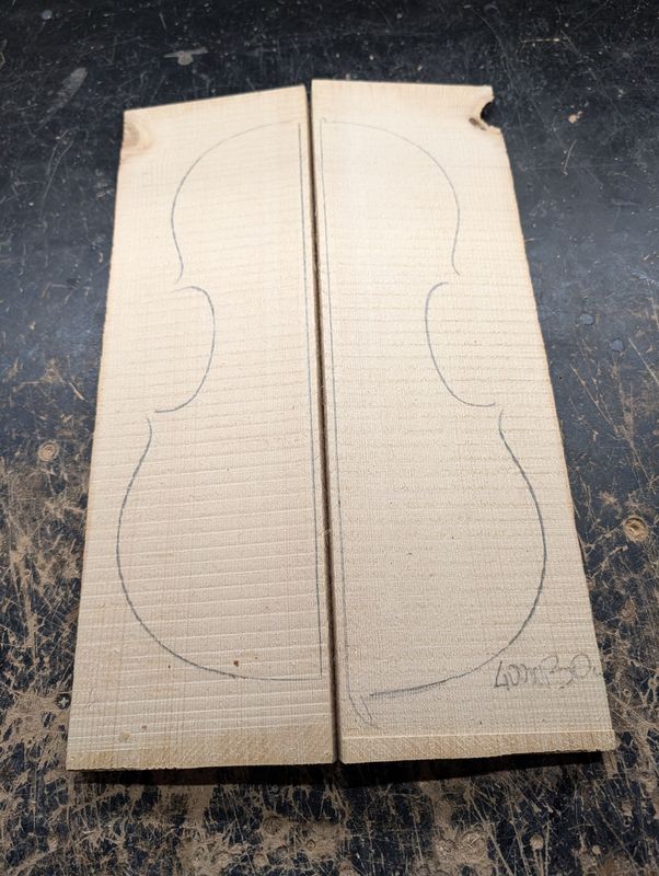 Violin Soundboard Spruce Wedges 12299 Violin Soundboard Spruce Wedges 12299