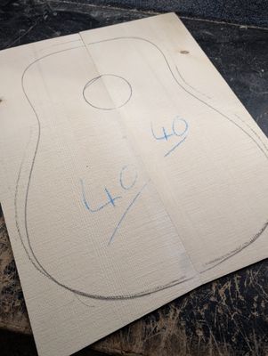 European Spruce Soundboard A 12317 European Spruce Soundboard A 12317