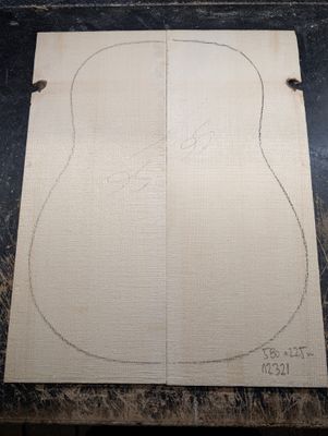 European Spruce Soundboard 12321 European Spruce Soundboard 12321