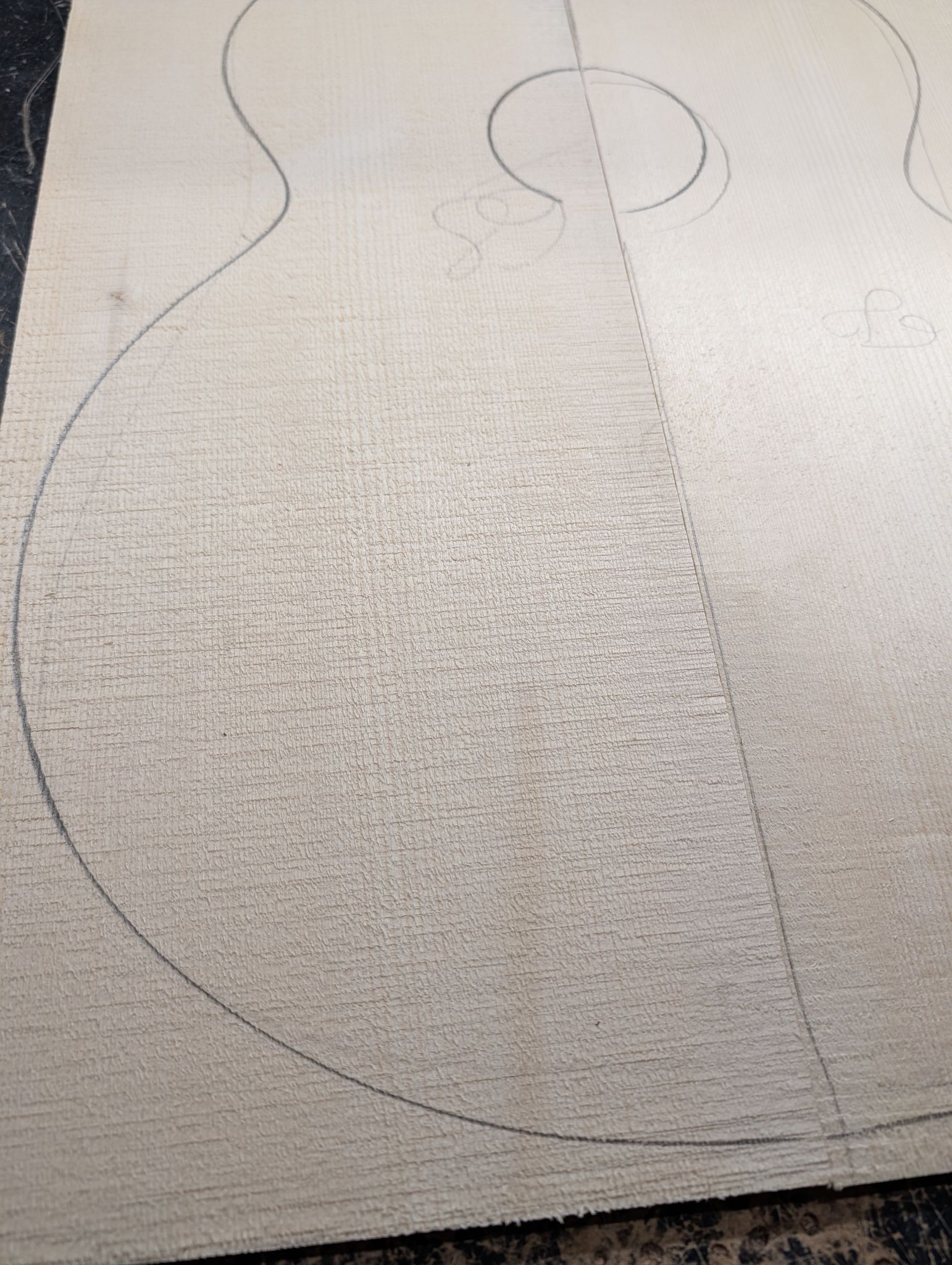 Large European Spruce Soundboard 12320