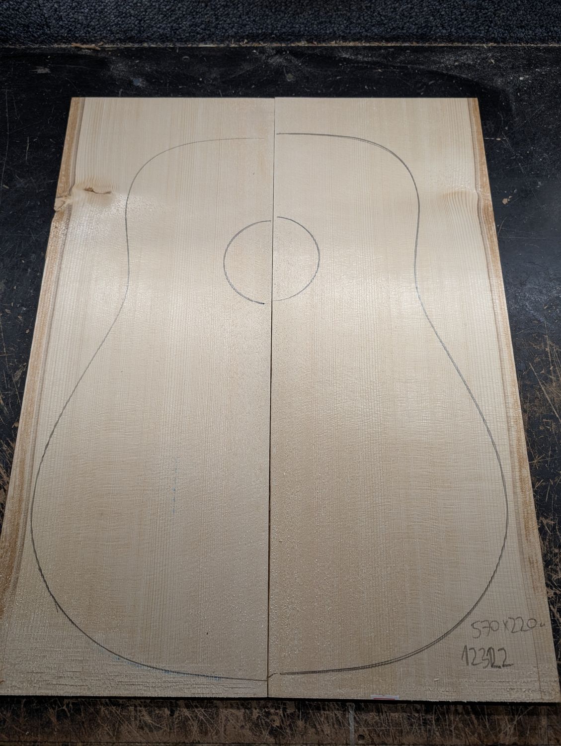 European Spruce Soundboard 12322