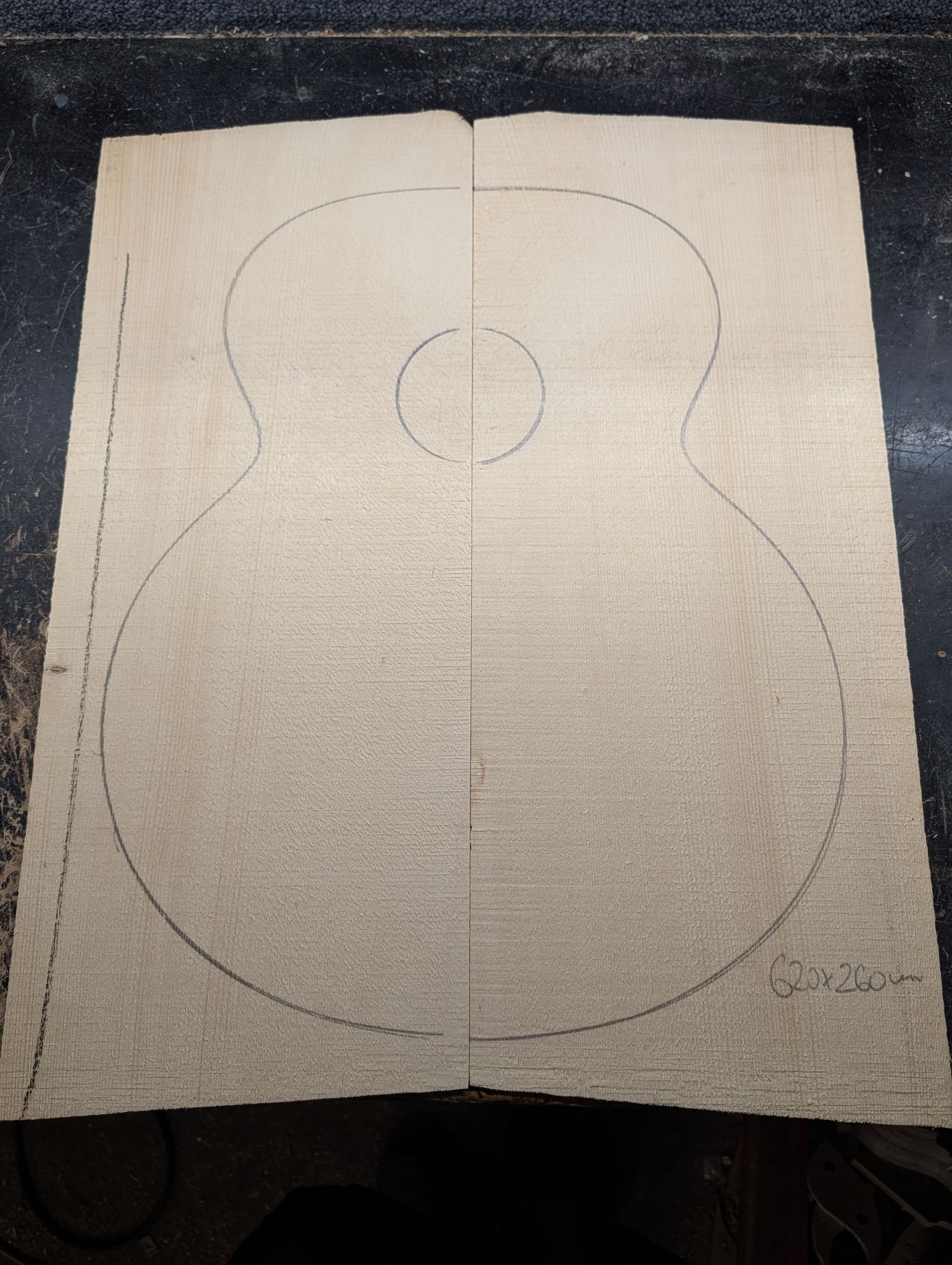 3 European Spruce Soundboards Lot 1