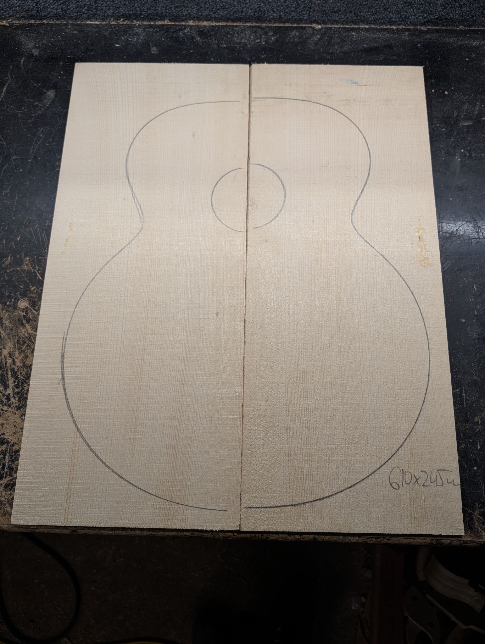 3 European Spruce Soundboards Lot 2