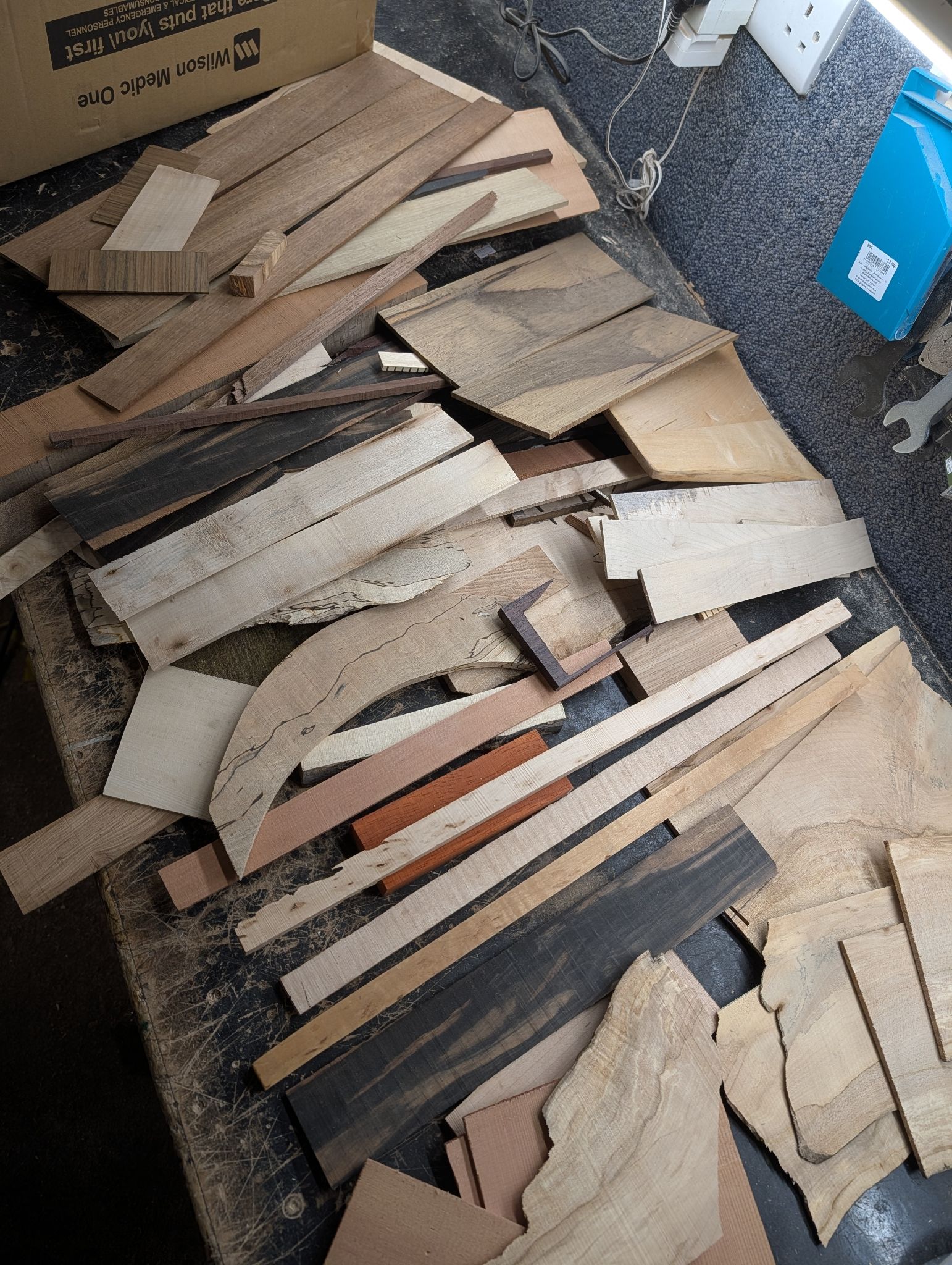 Large Box Of Offcuts