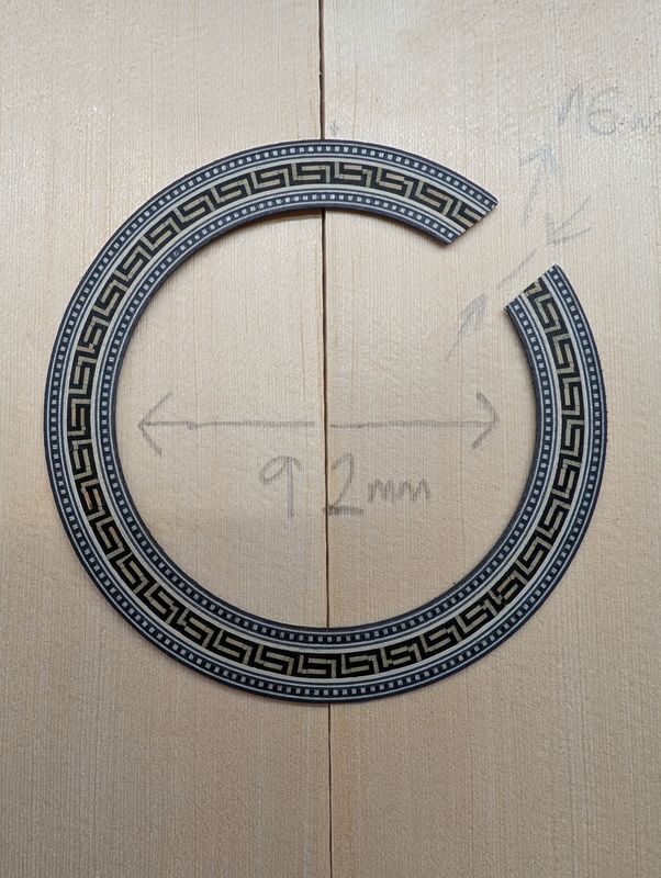 Classical Guitar Rosette R46