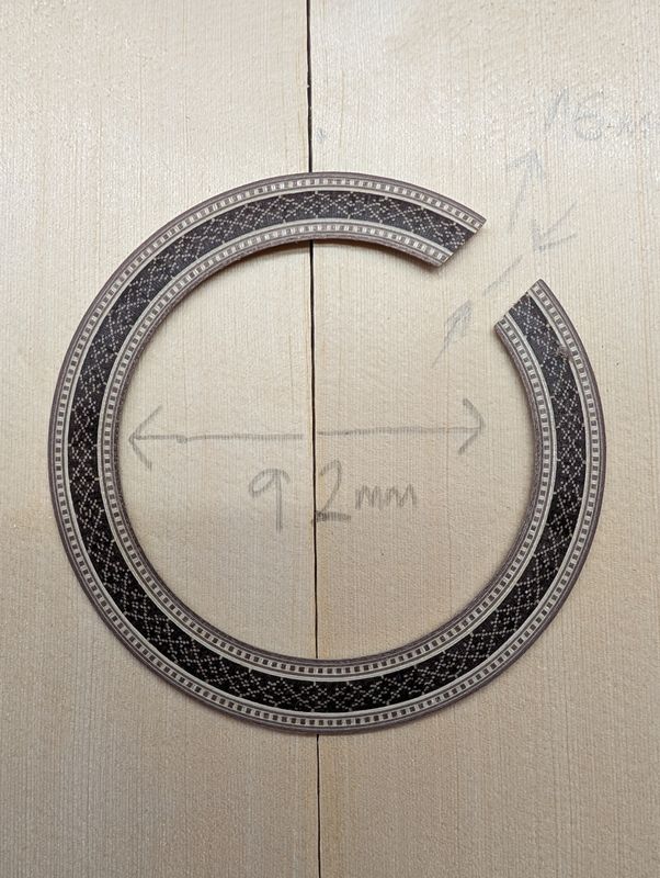 Classical Guitar Rosette R42