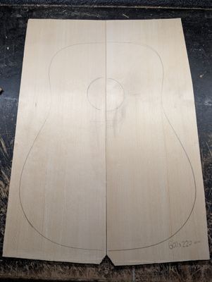  European Spruce Soundboard 12341