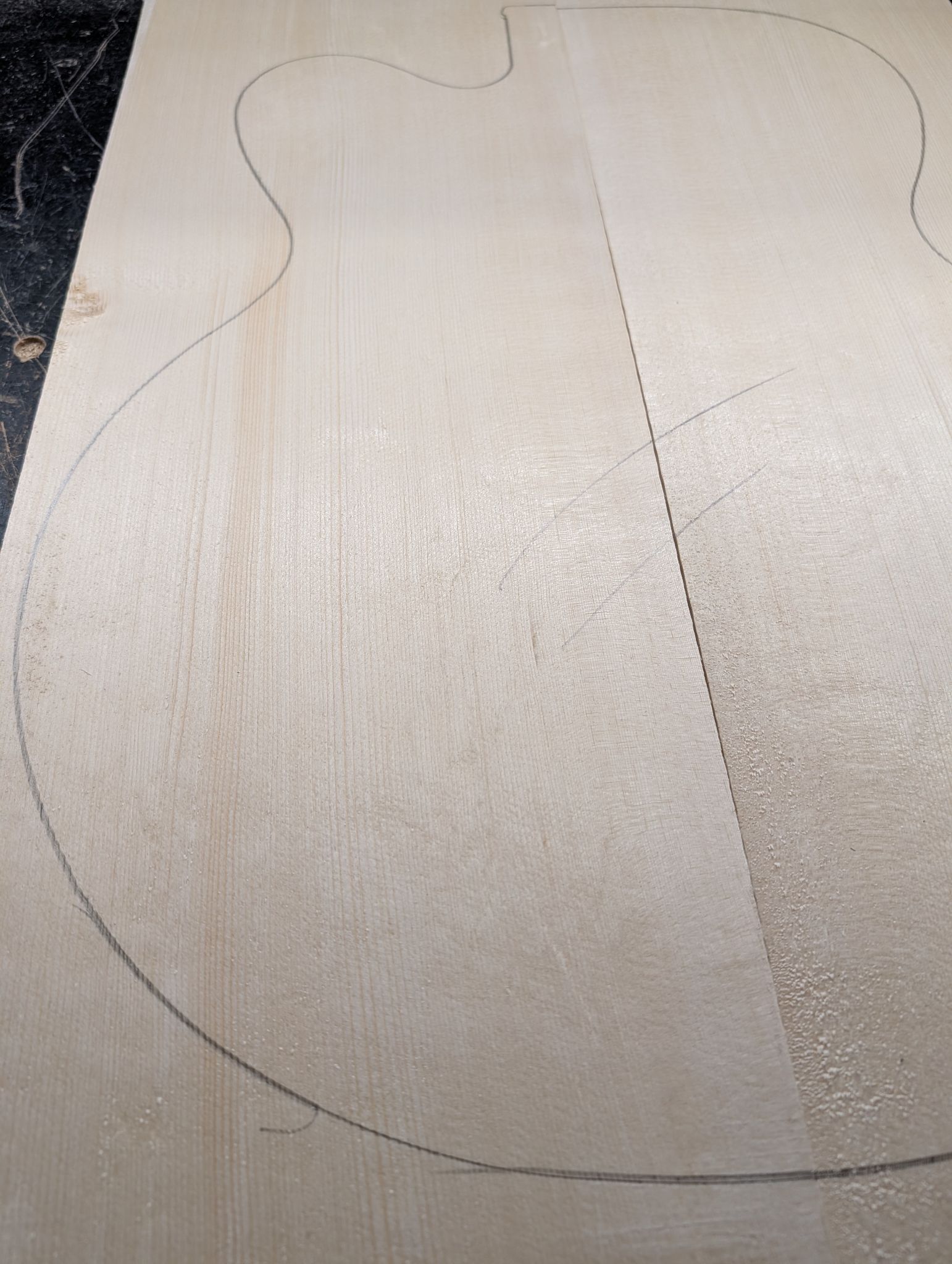 European Spruce Soundboard Jumbo 12347