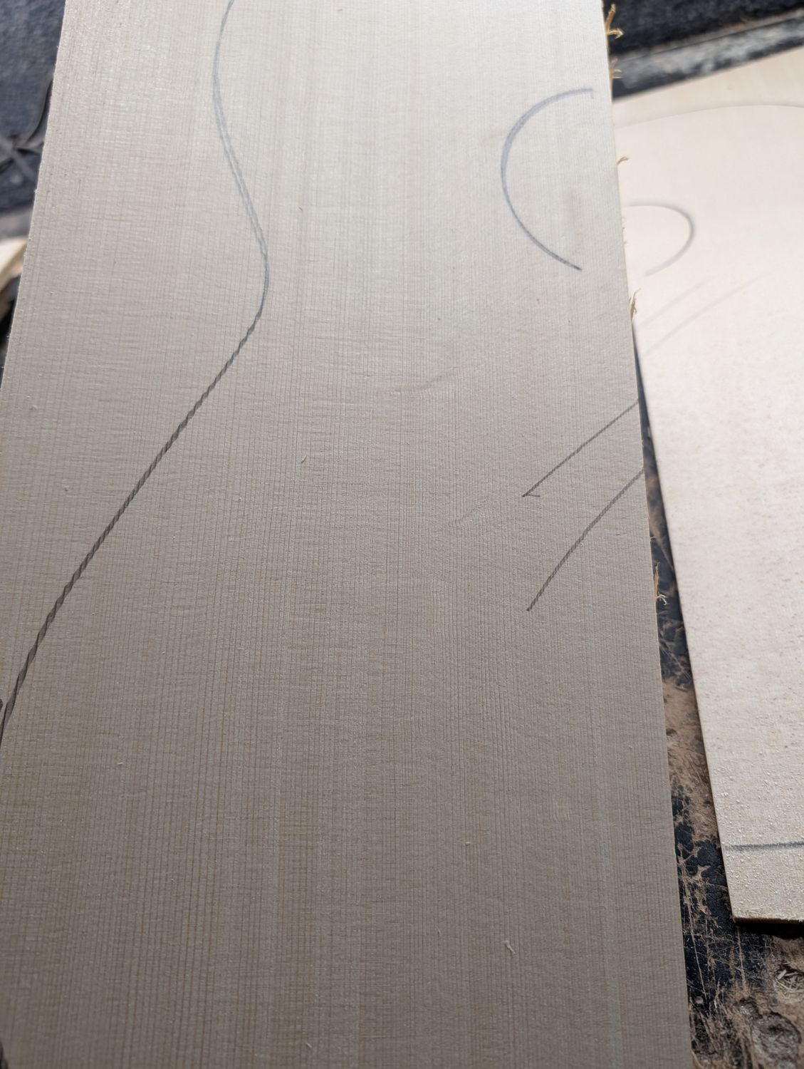  European Spruce Soundboard 12355