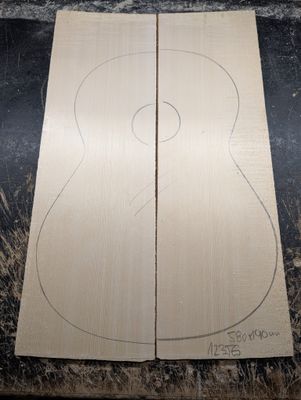  European Spruce Soundboard 12356