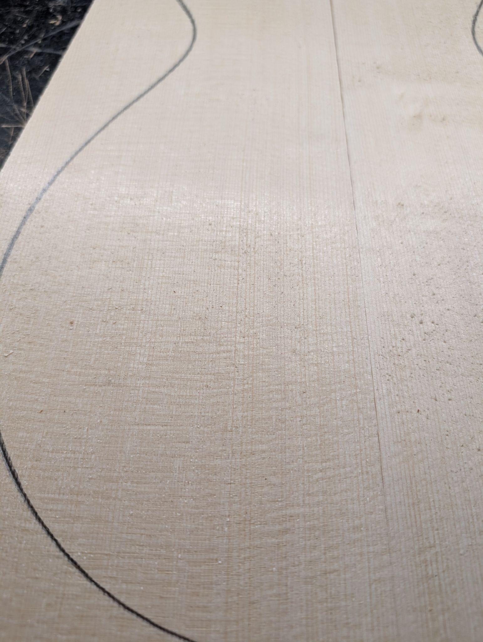 European Spruce AAA Baritone Ukulele Soundboard 12369