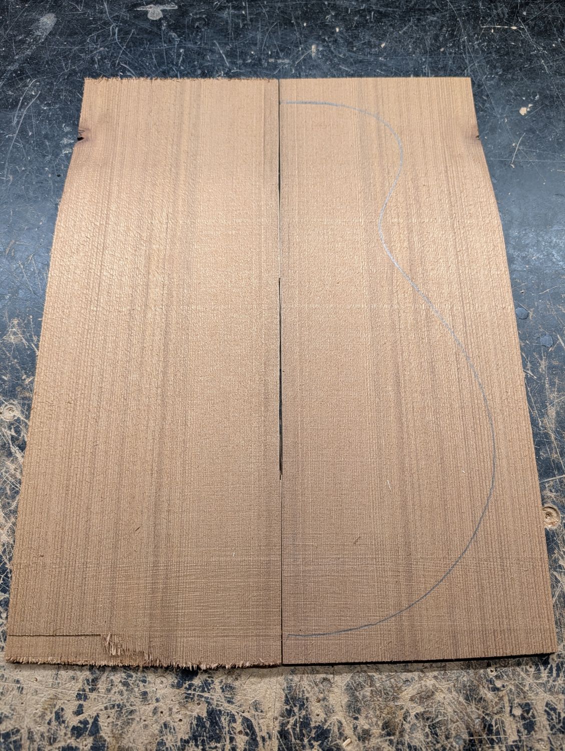 Cedar Baritone Ukulele Soundboard 12368