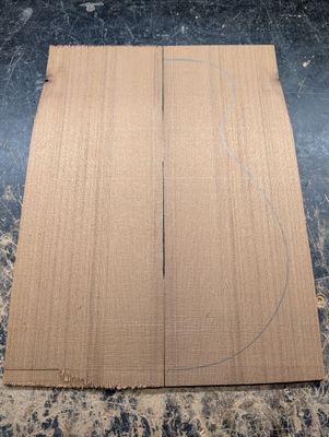 Cedar Baritone Ukulele Soundboard 12368