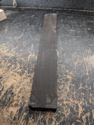 Indian Ebony Fingerboard 12374 Indian Ebony Fingerboard 12374