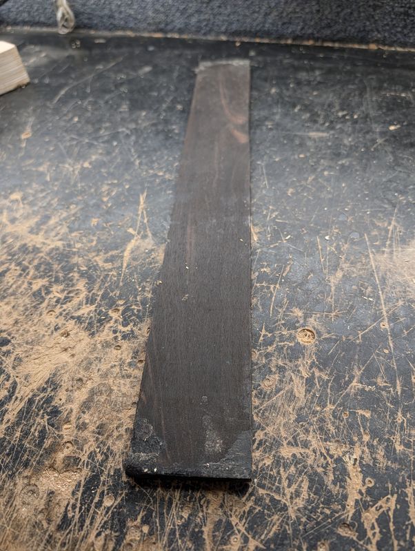 Indian Ebony Fingerboard 12374