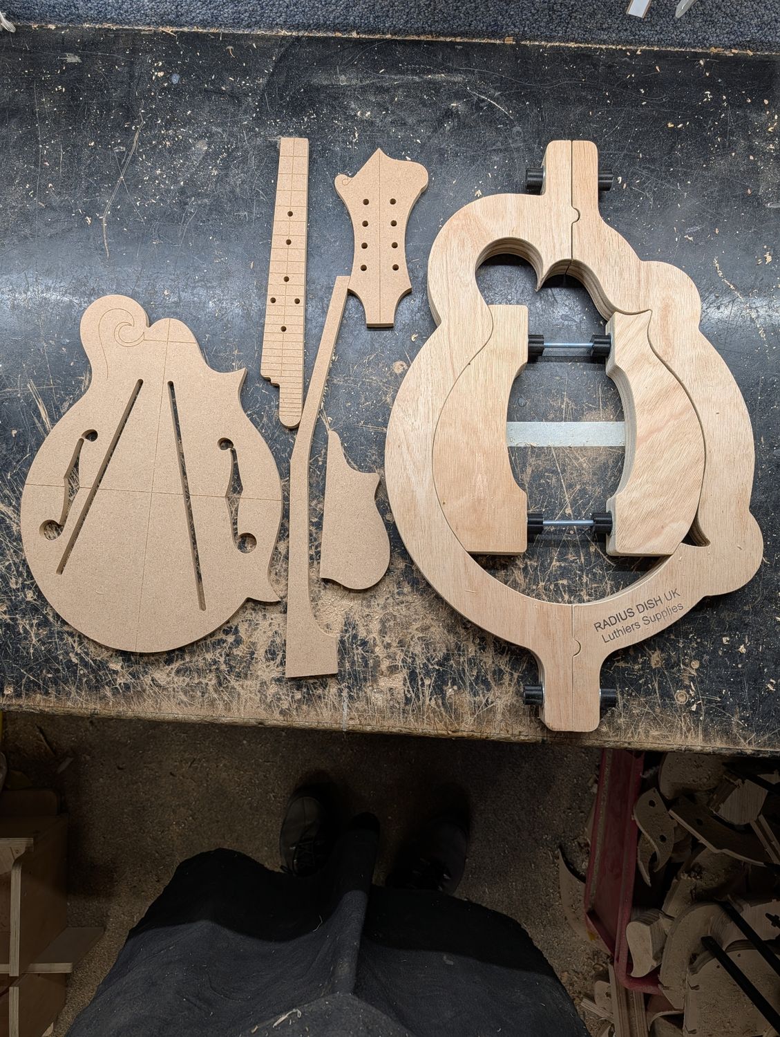 F5 Mandolin and Set of Templates