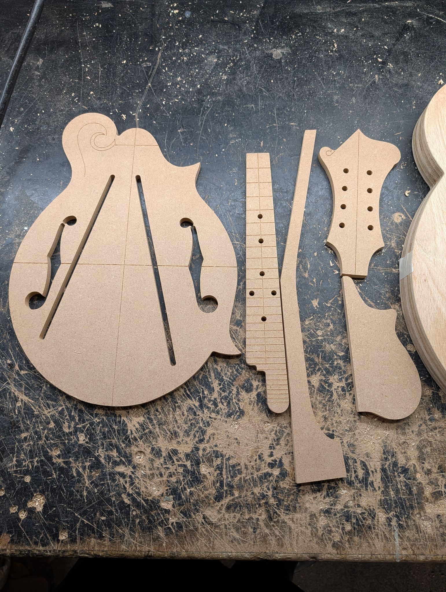F5 Mandolin and Set of Templates