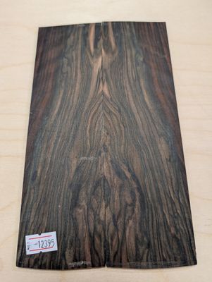 Mun Ebony Bookmatched Headplate 12395