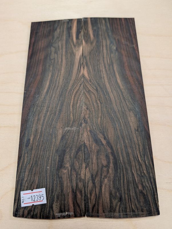 Mun Ebony Bookmatched Headplate 12395